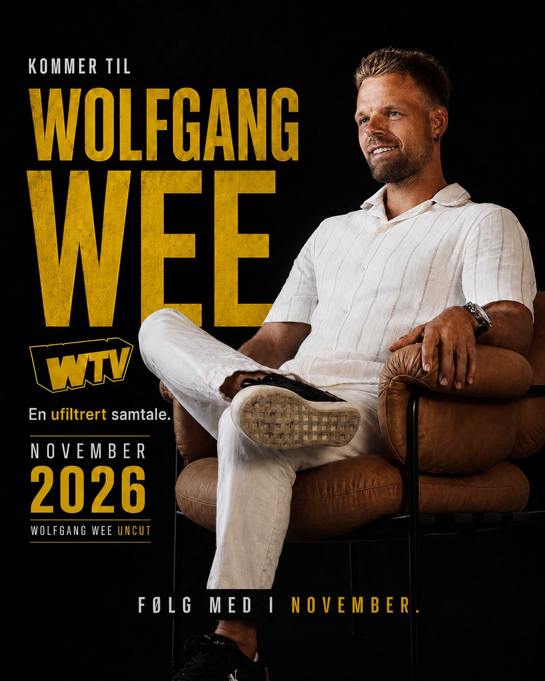 Anders Haakenstad – kommer til Wolfgang Wee Uncut 1. desember 2026